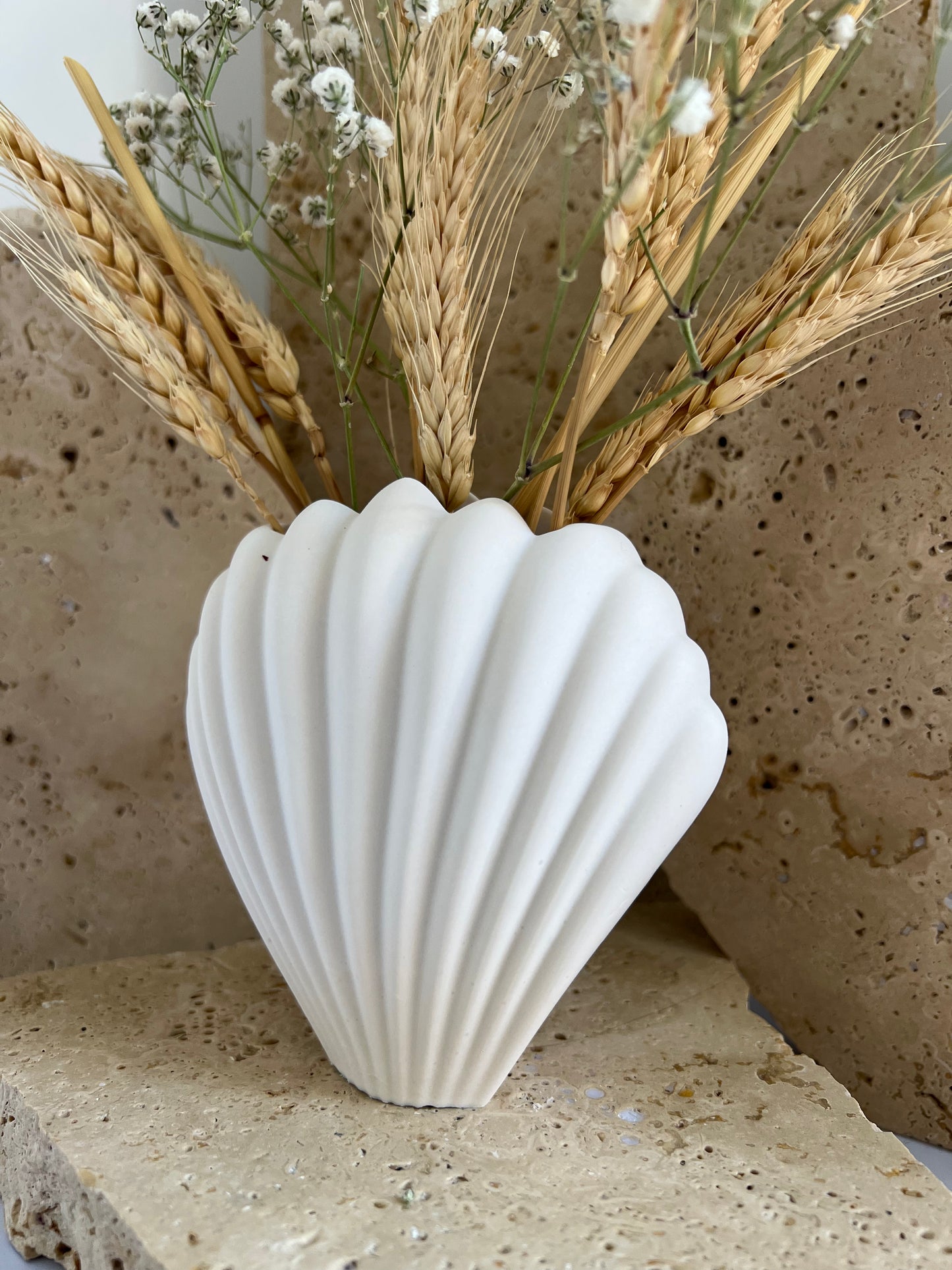 Clam Shell Vase