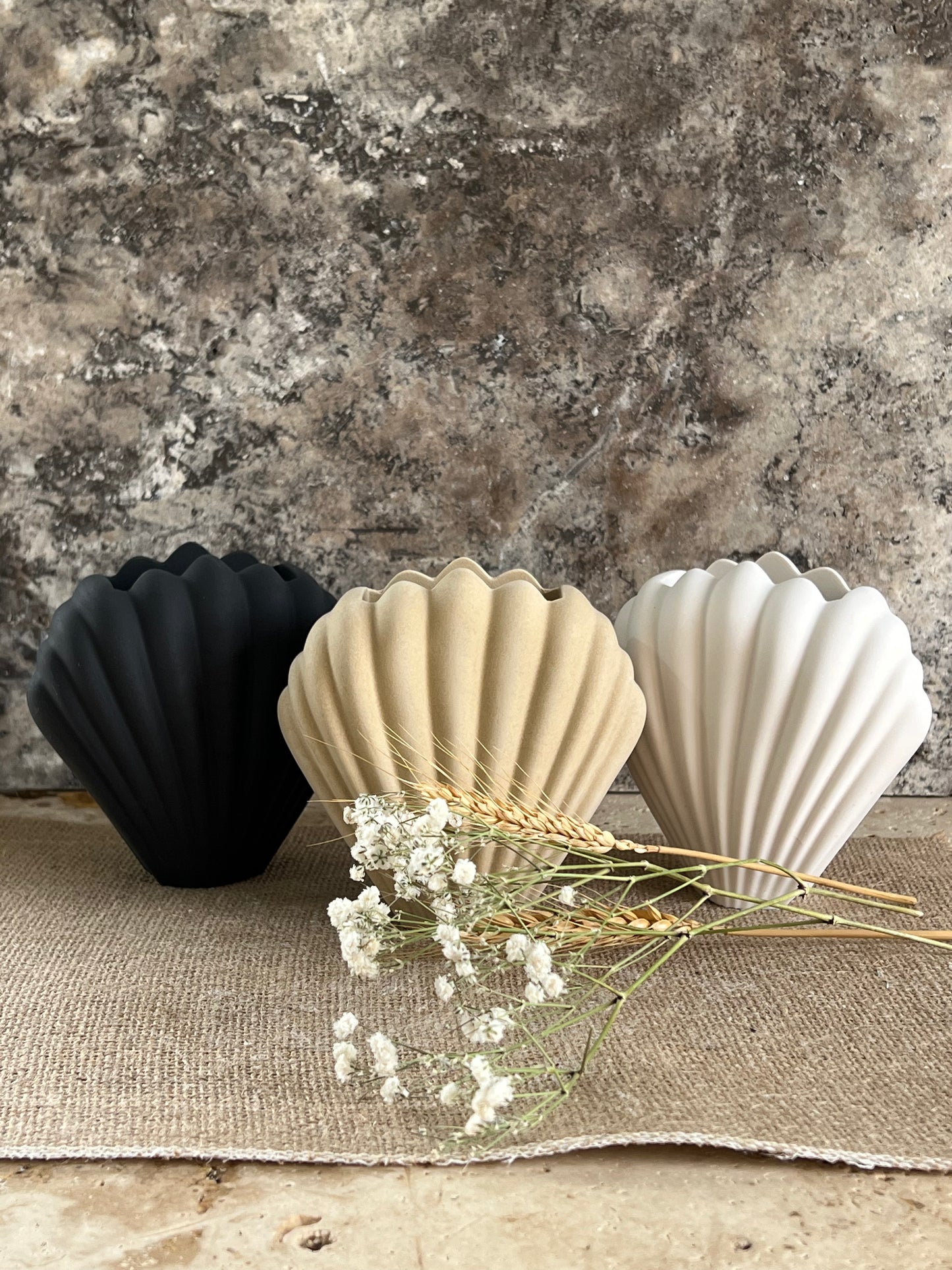Clam Shell Vase