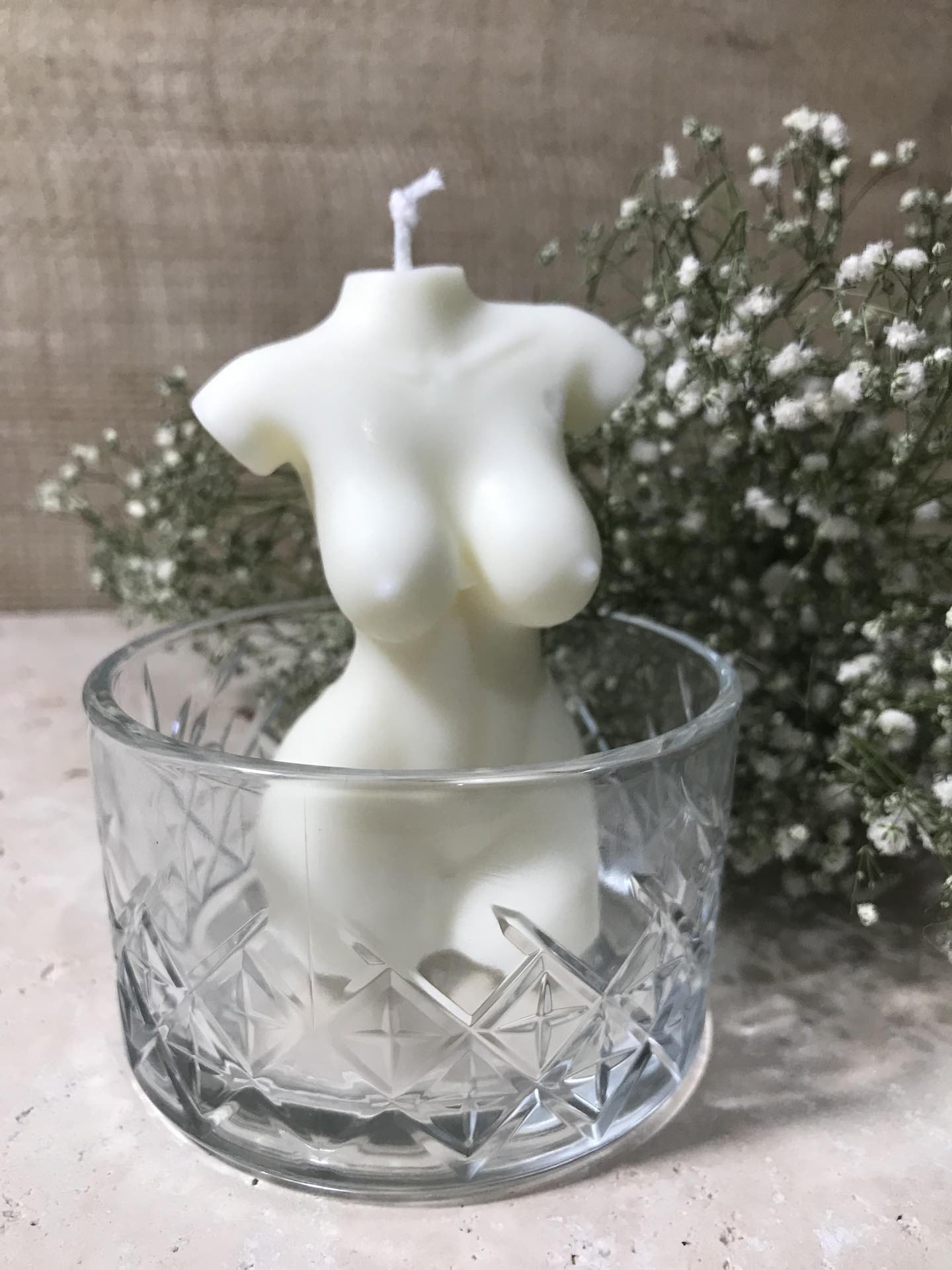 Glass Candle Dishes