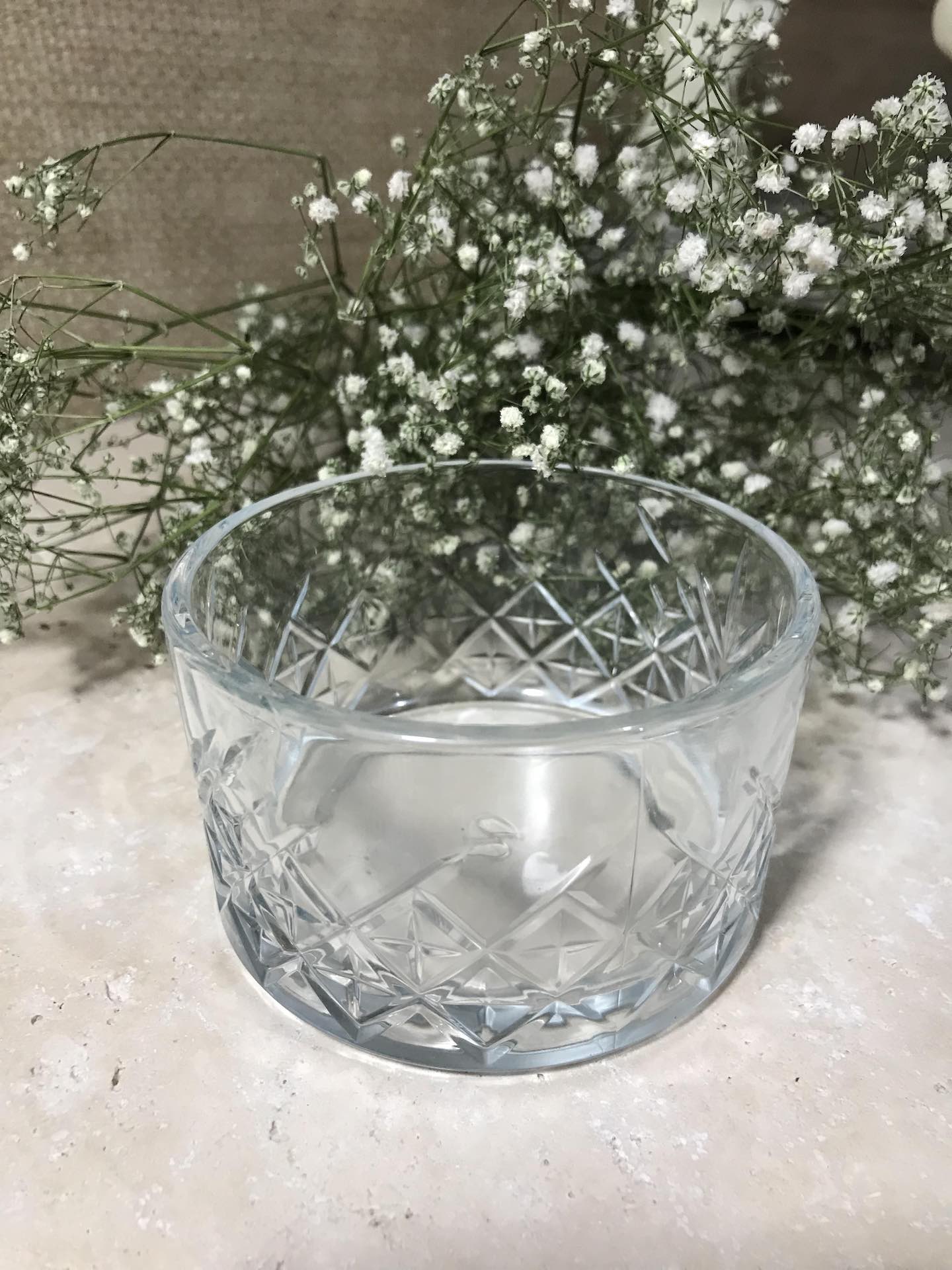 Glass Candle Dishes